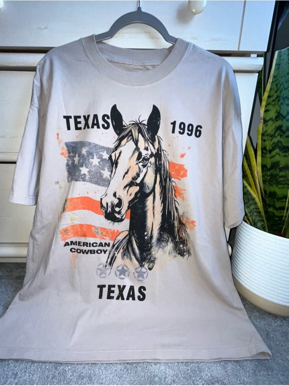 NEW PACSUN 96 Texas Oversized Tshirt   XL - Picture 2 of 4